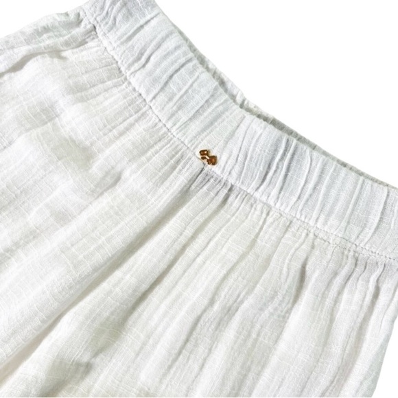 PQ Swim Pant Coverup in Off White Water Lily - Picture 8 of 10